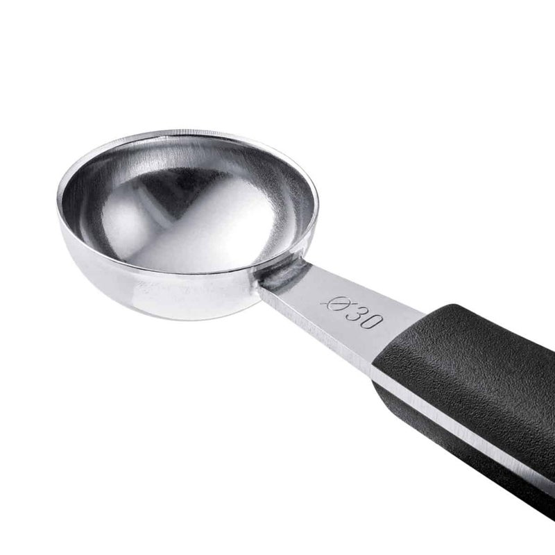 triangle Double Melon Baller - Two-Sided 0.9/1.2 in (22/30 mm) Stainless Steel Scoops for Fruits, Vegetables, Butter & More - Comfortable Handle - Dishwasher Safe - Made in Germany - Image 3